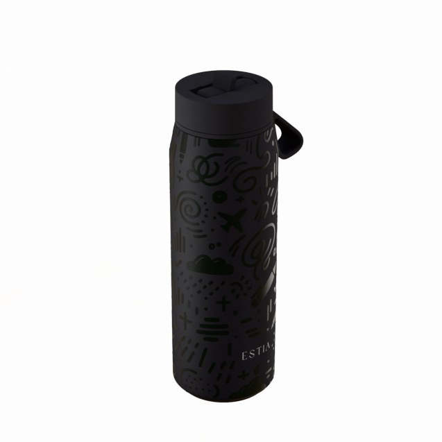 Estia Θερμός Pulse Save The Aegean 500ml Noir Echo