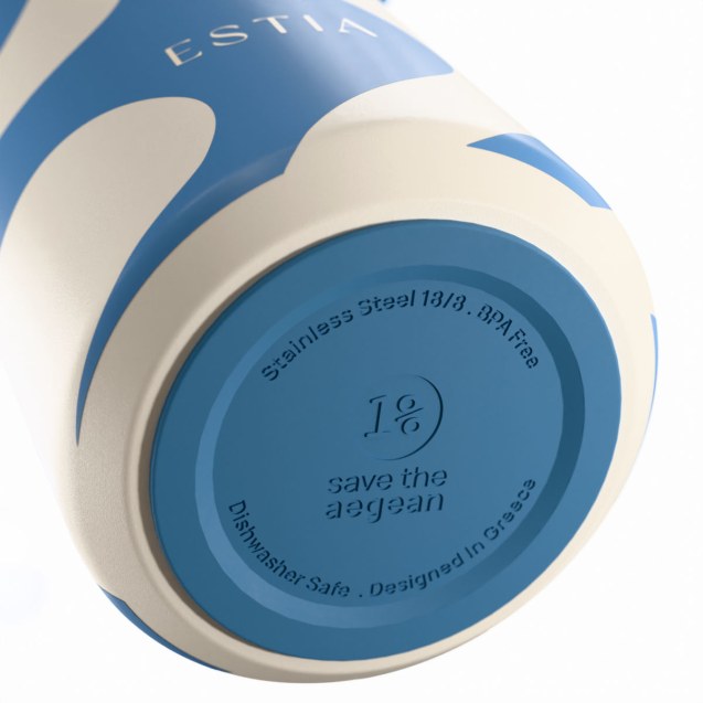 Estia Θερμός Pulse Save The Aegean 500ml Ocean...