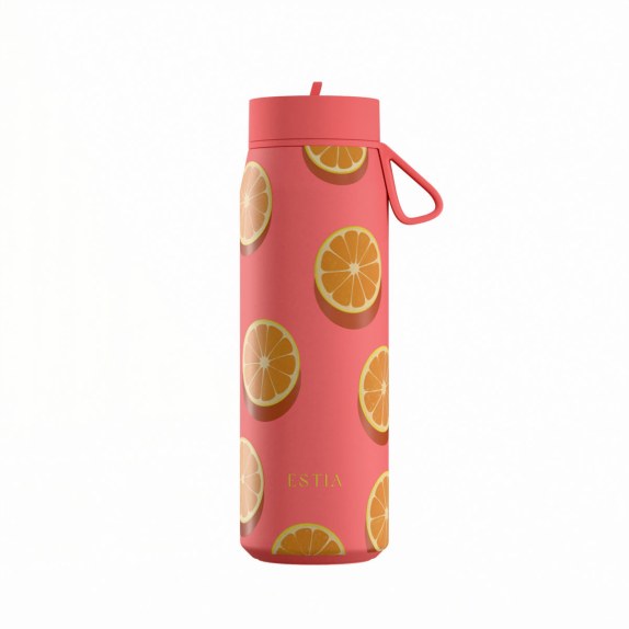 Estia Θερμός Pulse Save The Aegean 500ml Orange Pop