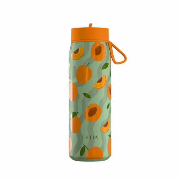 Estia Θερμός Pulse Save The Aegean 500ml Peach Garden