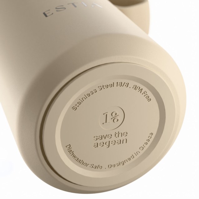 Estia Θερμός Pulse Save The Aegean 360ml Dune