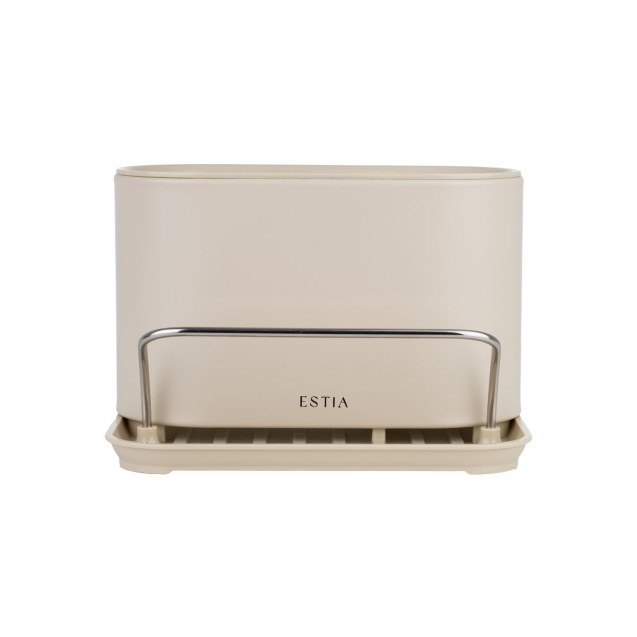 Estia Θήκη Οργάνωσης Νεροχύτη Ανοξείδωτη Ivory