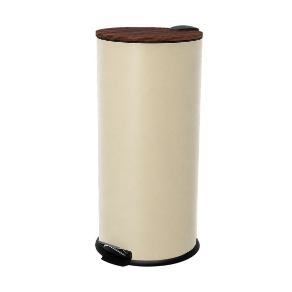 Estia Κάδος Απορριμάτων Allure 30lt Ματ Ivory