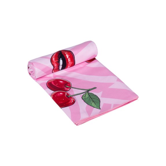 Estia Πετσέτα Θαλάσσης Microfiber Με Τσαντάκι Blush Pop
