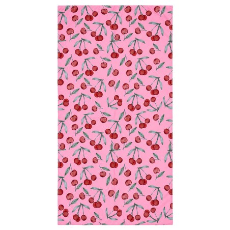 Estia Πετσέτα Θαλάσσης Microfiber Με Τσαντάκι Cherry Rose