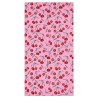 Estia Πετσέτα Θαλάσσης Microfiber Με Τσαντάκι Cherry Rose