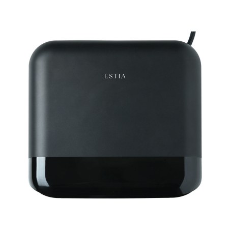 Estia Τοστιέρα Black & Inox 2 Θέσεων 800W Με Αποσπώμενες Αντικολλητικές Πλάκες