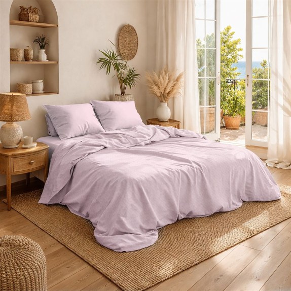 Κουβέρτα Πικέ Υπέρδιπλη Dimcol 225x270 English Rose