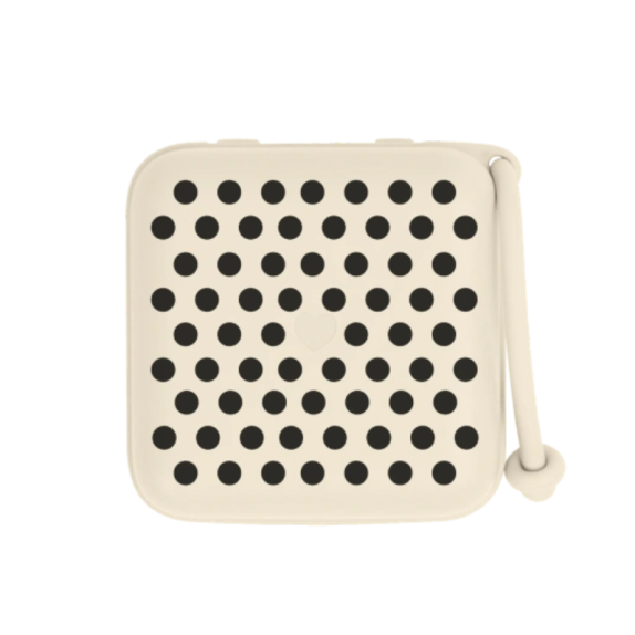 Θήκη Πιπίλας BIBS Polka Ivory Black