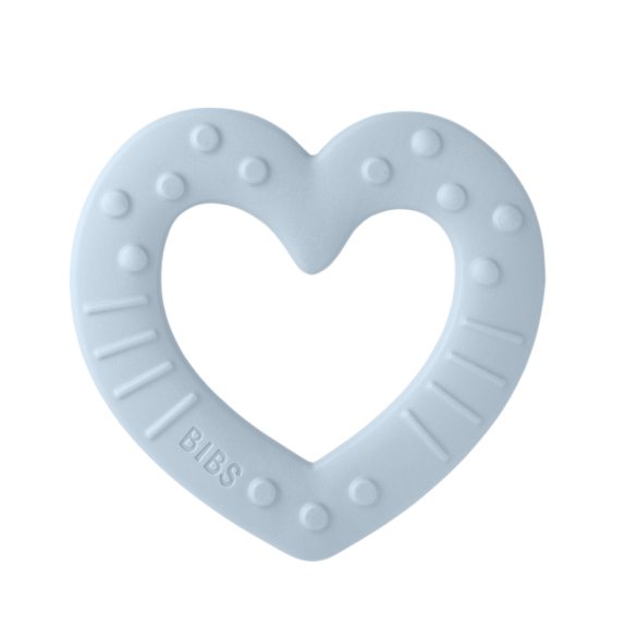 Μασητικό Οδοντοφυίας BIBS Heart Baby Blue
