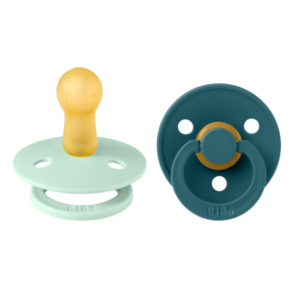 Πιπίλες 2 Τεμαχίων BIBS Colour Nordic Mint Forest Lake