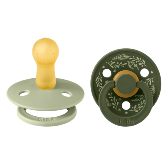 Πιπίλες 2 Τεμαχίων BIBS Studio Collection Leaf Sage...