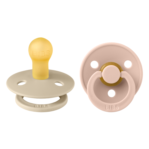 Πιπίλες 2 Τεμαχίων BIBS Colour Vanilla Blush No. 1