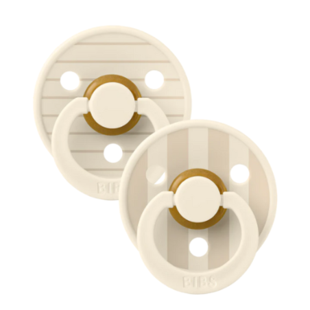 Πιπίλες 2 Τεμαχίων BIBS Studio Collection Pin Vanilla Mix No. 1