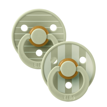 Πιπίλες 2 Τεμαχίων BIBS Studio Collection Pin Sage No. 1