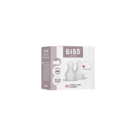 Σετ Θηλές Στρογγυλές Silicone Αργής Ροής 0+ Μηνών Bibs