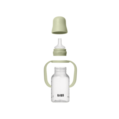 Μπιμπερό Μετάβασης Πλαστικό Spout με Θηλή Silicone 150 ml Bibs Sage