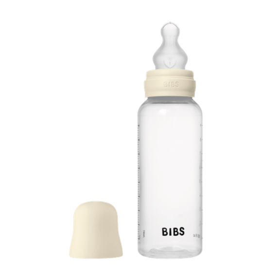Μπιμπερό Πλαστικό Στρογγυλή Θηλή Silicone 270 ml Μεσαίας...