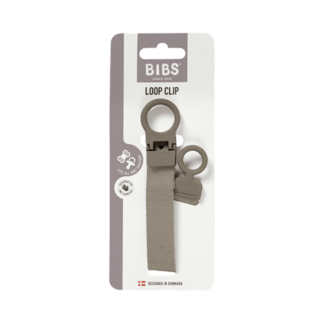 Κλιπ Πιπίλας Bibs Loop Dark Oak