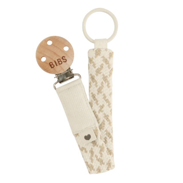 Κλιπ Πιπίλας Bibs Ivory Vanilia