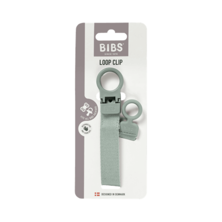 Κλιπ Πιπίλας Bibs Loop Sage
