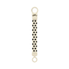 Κλιπ Πιπίλας Bibs Loop Polka Ivory Black