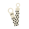 Κλιπ Πιπίλας Bibs Loop Polka Ivory Black