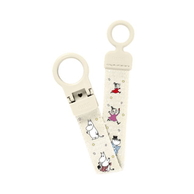 Κλιπ Πιπίλας Bibs X Moomins Ivory