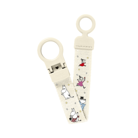 Κλιπ Πιπίλας Bibs X Moomins Ivory