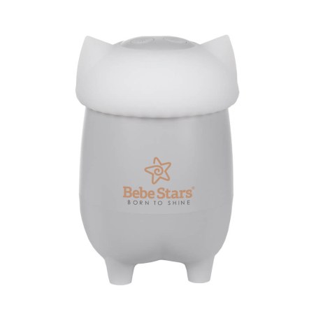 Επαναφορτιζόμενος Μηχανισμός 3 in 1 Bebe Stars - Δονητής, Ήχος & Φως Νυκτός 20-170