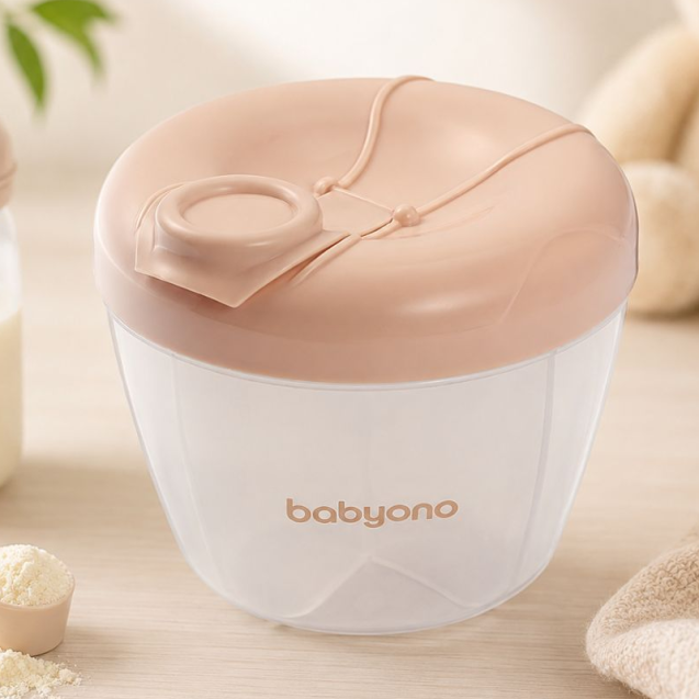 Φορητό Δοχείο για Γάλα Σκόνη BabyOno με 4 Θήκες...
