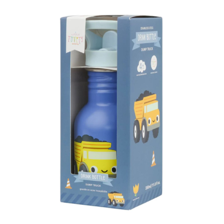 Μπουκάλι Ανοξείδωτο Ατσάλι Α Little Lovely Company Dump Truck 350ml DBSMDT110