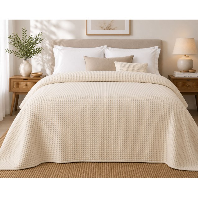 Κουβέρτα Πικέ Le Blanc Sanforized New Cotton...