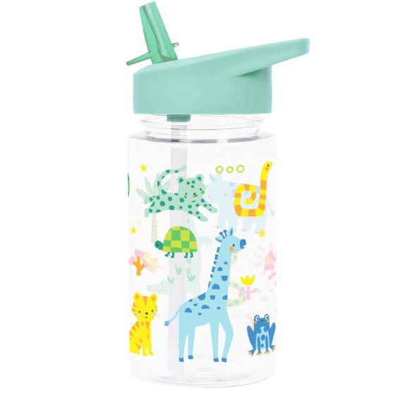 Παγούρι Από Tritan Α Little Lovely Company Jungle 450ml...