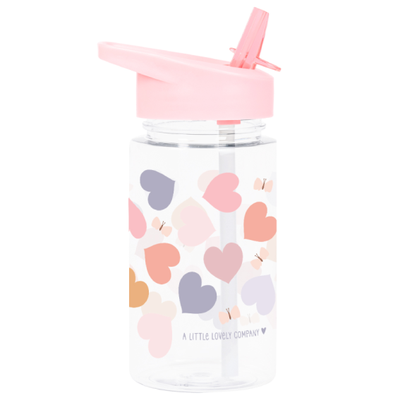 Παγούρι Από Tritan Α Little Lovely Company Hearts 450ml...