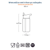 Παγούρι Από Tritan Α Little Lovely Company Hearts 450ml DBHEMU93