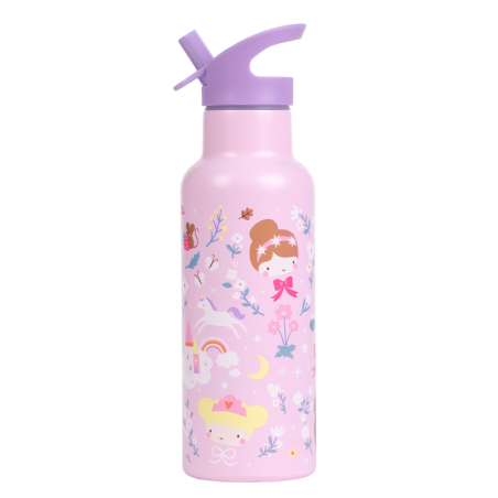 Παγούρι Ανοξείδωτο Διπλό Τοίχωμα Α Little Lovely Company XL Princesses 500ml DBSXPR103