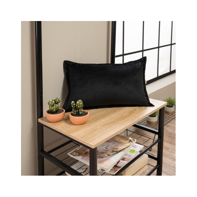 Μαξιλαροθήκη Teoran Velvet 06 - 30x50cm με γέμιση