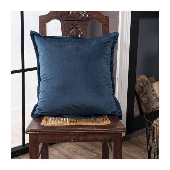 Μαξιλαροθήκη Teoran Velvet 04 - 30x50cm με γέμιση