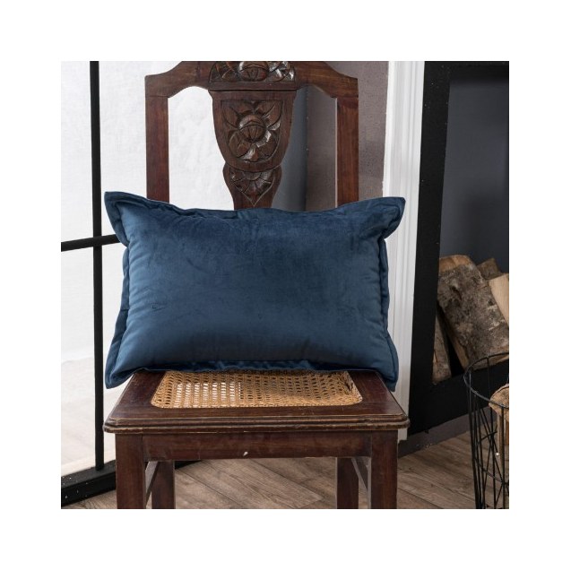 Μαξιλαροθήκη Teoran Velvet 04 - 30x50cm με γέμιση