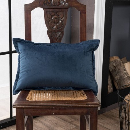 Μαξιλαροθήκη Teoran Velvet 04 - 30x50cm με γέμιση