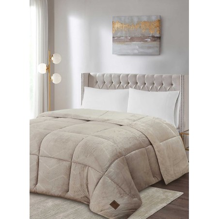 Κουβερτοπάπλωμα ALUVIA BEIGE-5210186103838