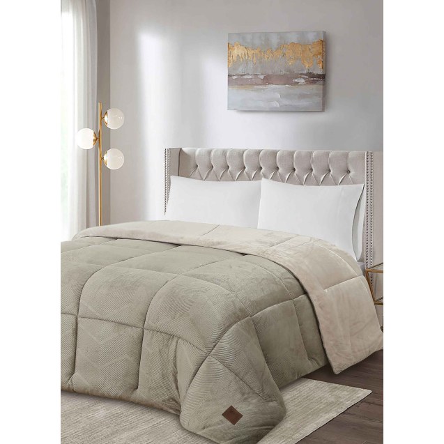 Κουβερτοπάπλωμα ALUVIA TAUPE-5210186103845