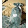 Σετ Σεντόνια King Size 4 Τεμαχίων Kentia Alexei 02 Sage-Dark Green-Mustard-Beige 270x270