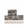 Σετ Σεντόνια Ημίδιπλα 3 Τεμαχίων Kentia Alexei 15 Grey-Black-Mustard-Off White 190x270
