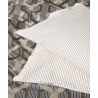 Σετ Μαξιλαροθήκες 2 Τεμαχίων Kentia Alexei 15A Black-Off White 50X70