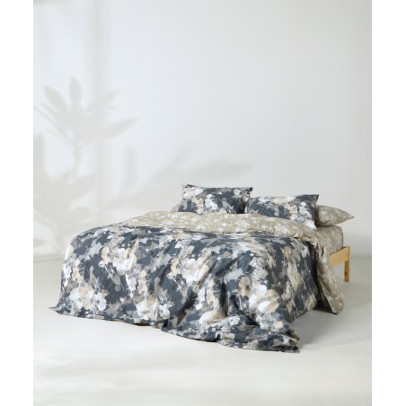 Σετ Σεντόνια Υπέρδιπλα 4 Τεμαχίων Kentia Azaro Blue-Beige-White 240x270