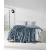 Κουβέρτα Βελουτέ Ημίδιπλη Kentia Bella 2601 Blue 180x220