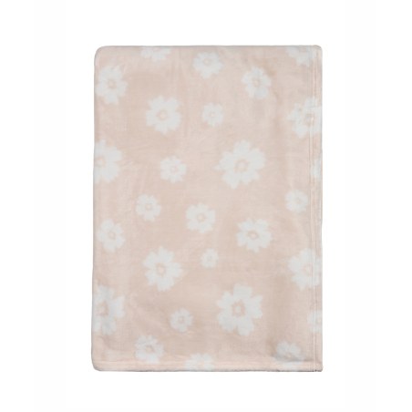 Παιδική Κουβέρτα Fleece Μονή Kentia Bonny Pink-White 160x220