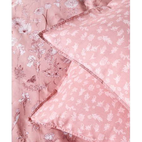 Σετ Μαξιλαροθήκες 2 Τεμαχίων Kentia Brighton A Pink-White 50X70